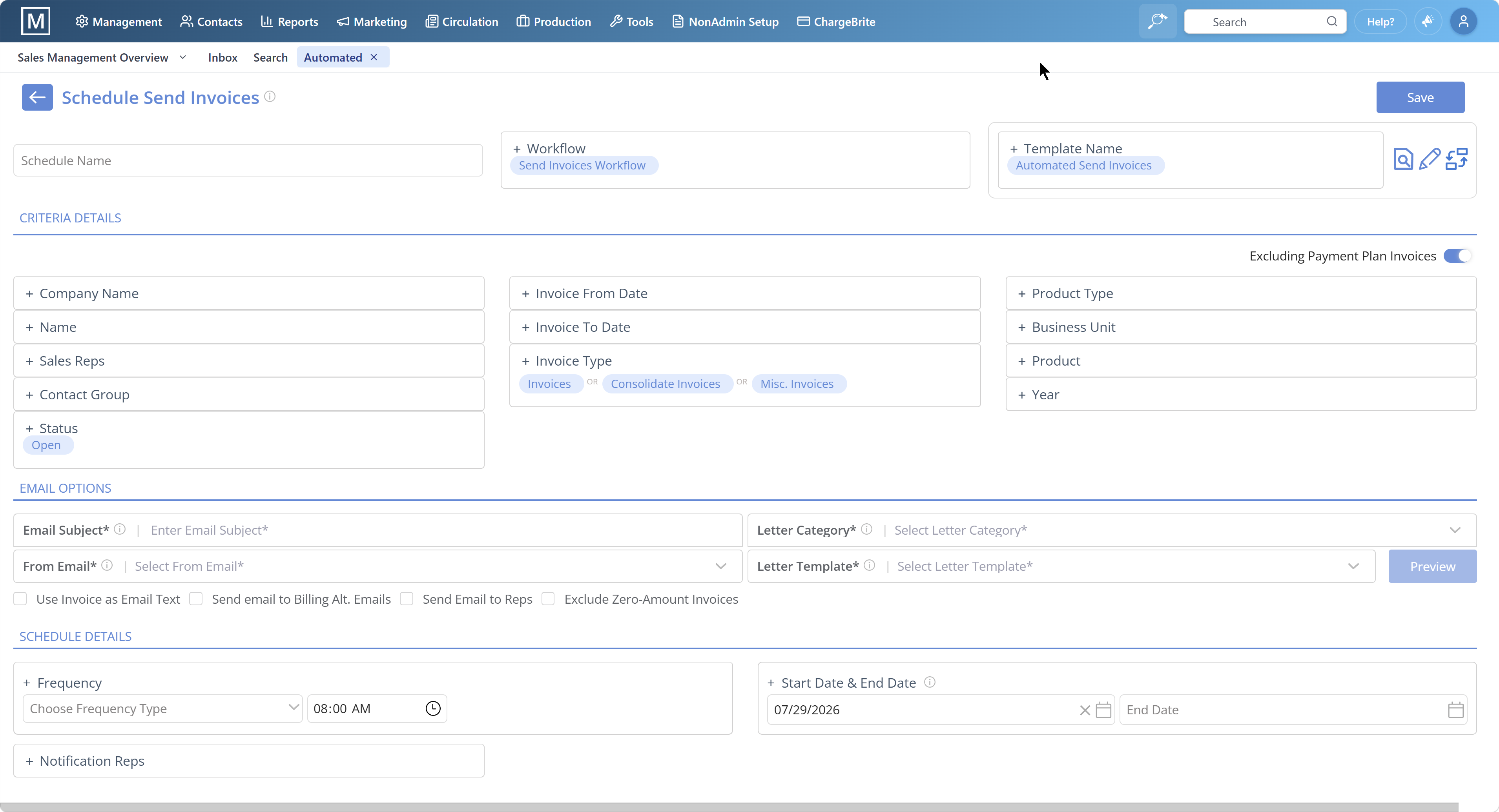 Product screenshots