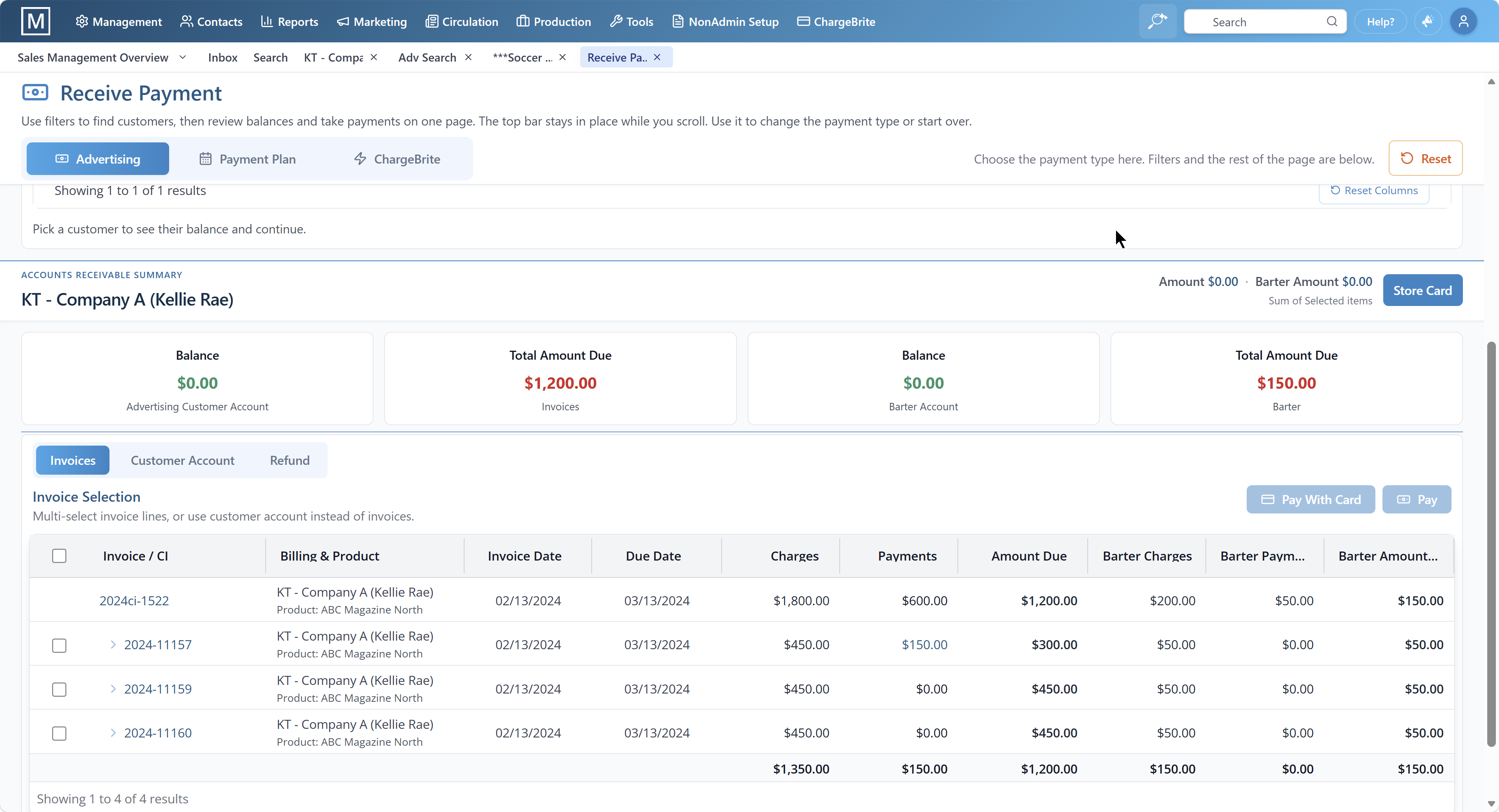 Product screenshots