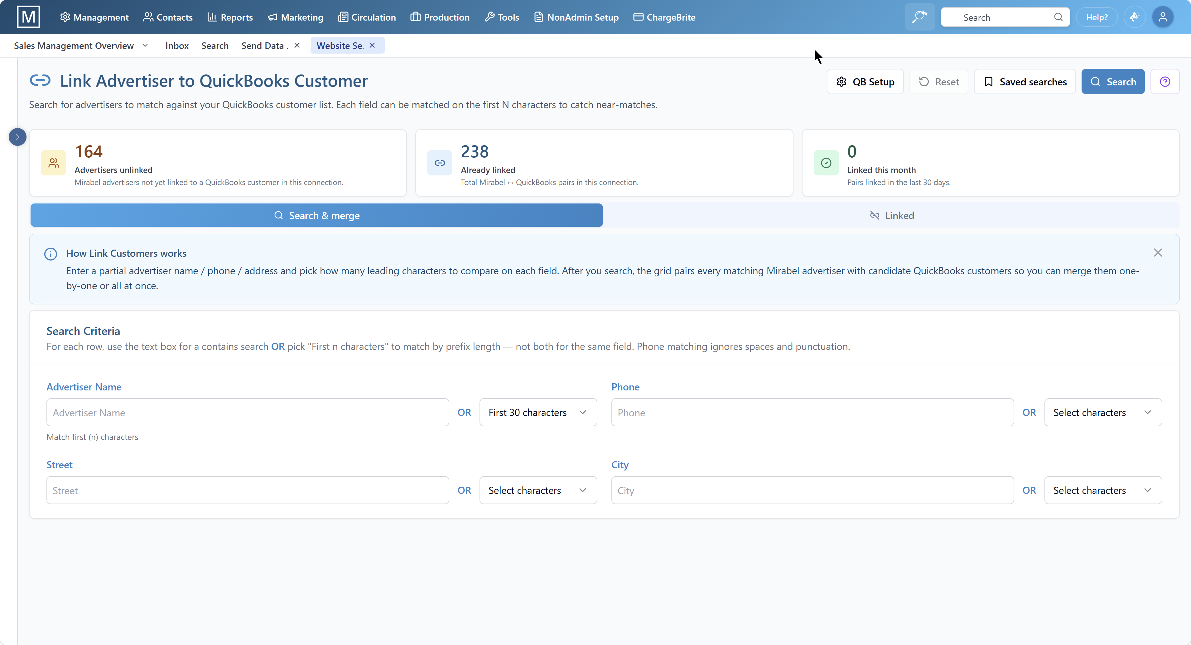 Product screenshots
