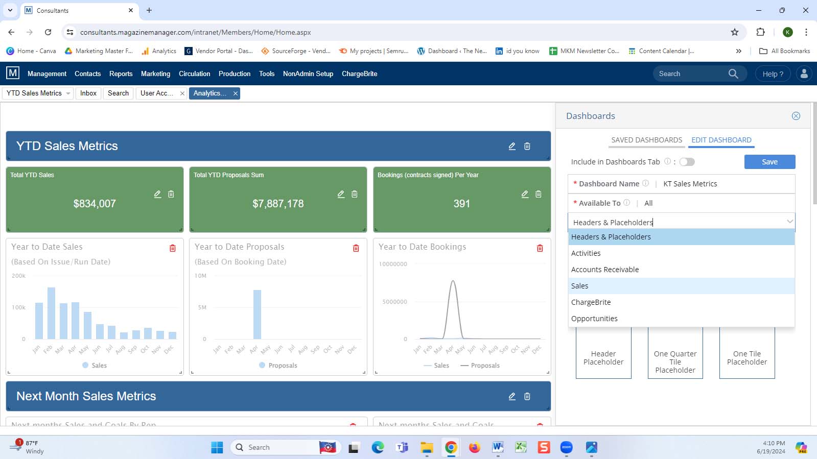 Product screenshots